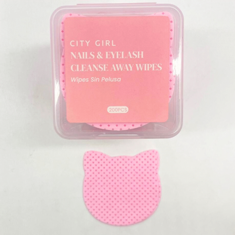 WIPES ROSA GATITO - CAJA DE 200 PCS - CITY GIRL