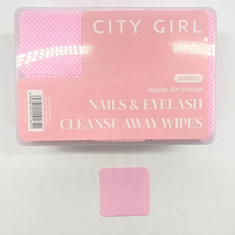 WIPES ROSA CUADRADOS - CAJA DE 1080 PCS - CITY GIRL