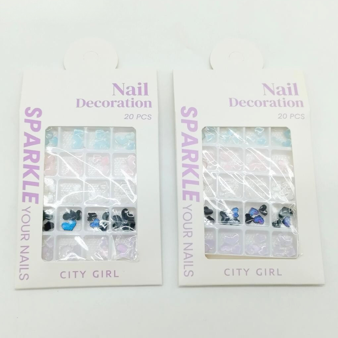 APLIQUES CORAZONES TORNASOL - CITY GIRL