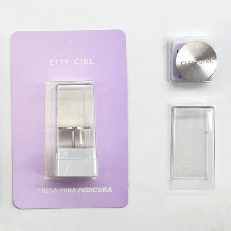 FRESA DISCO PARA PEDICURÍA - CITY GIRL