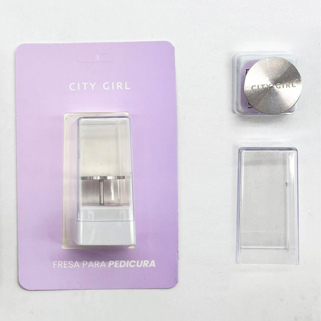 FRESA DISCO PARA PEDICURÍA - CITY GIRL