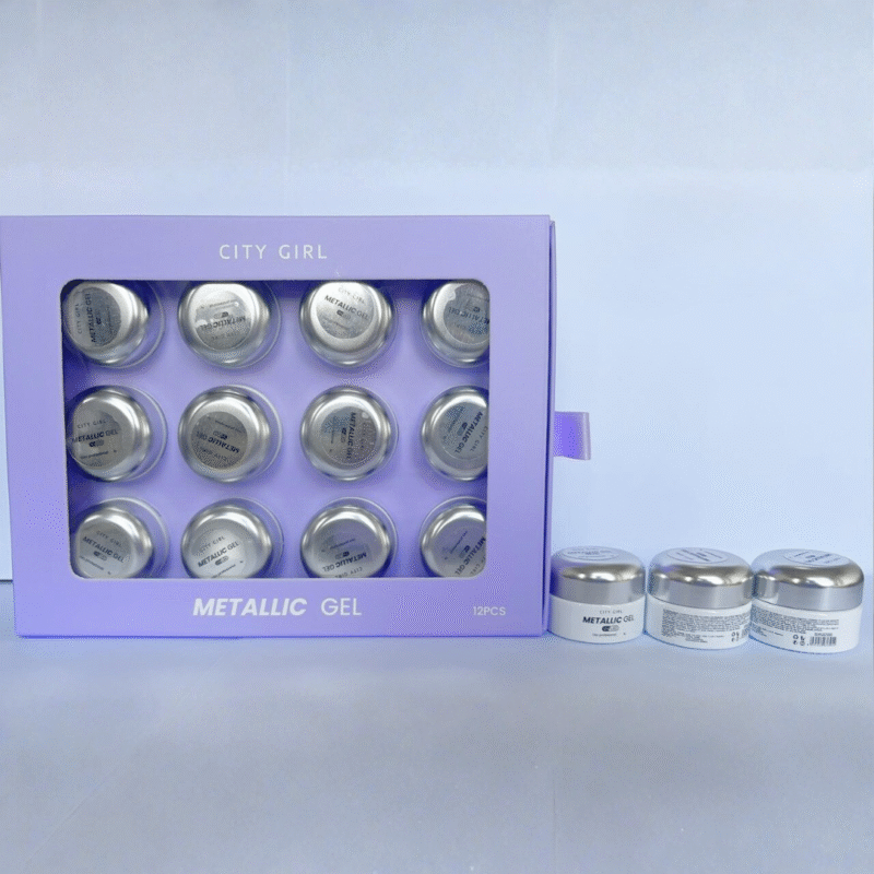 GEL SILVER PLATEADO - CITY GIRL