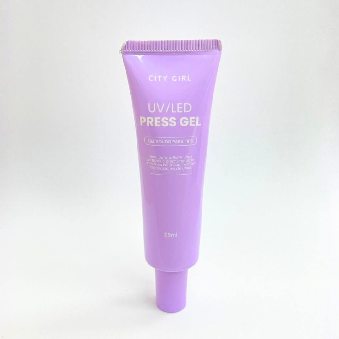 PRESS GEL EN POMO PARA SOFTGEL - CITY GIRL