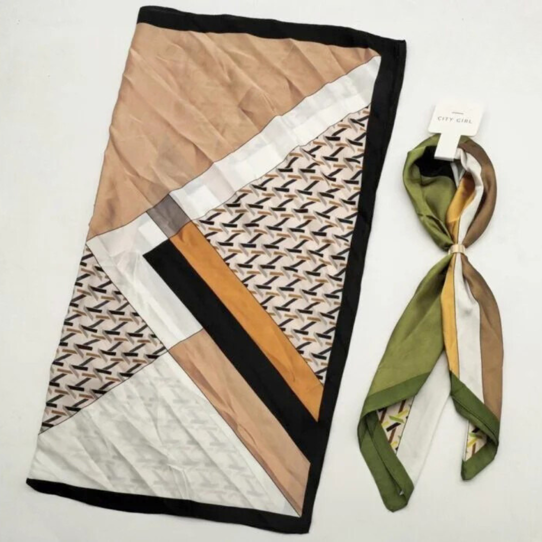 PAÑUELO DE SEDA - CITY GIRL