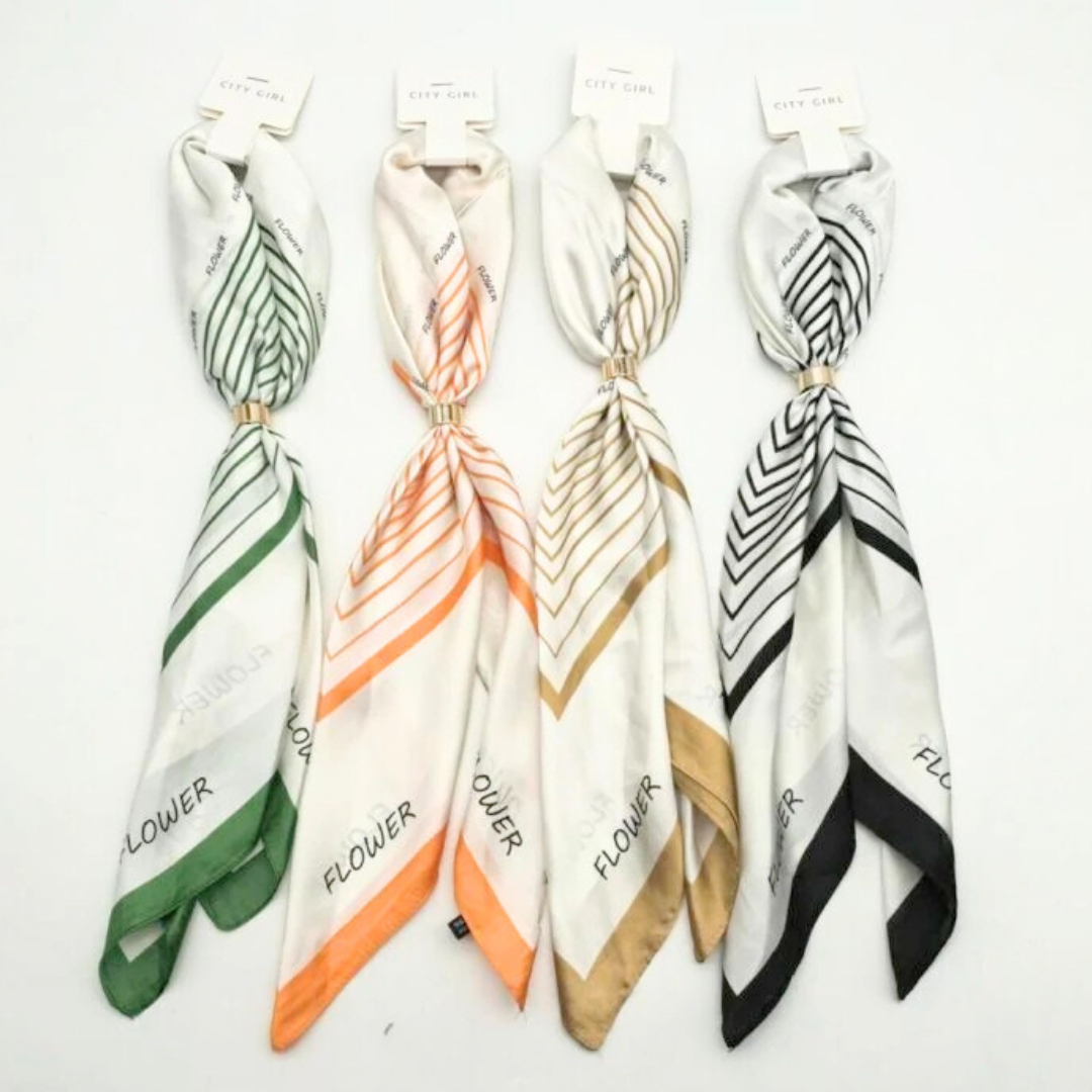 PAÑUELO DE SEDA - CITY GIRL