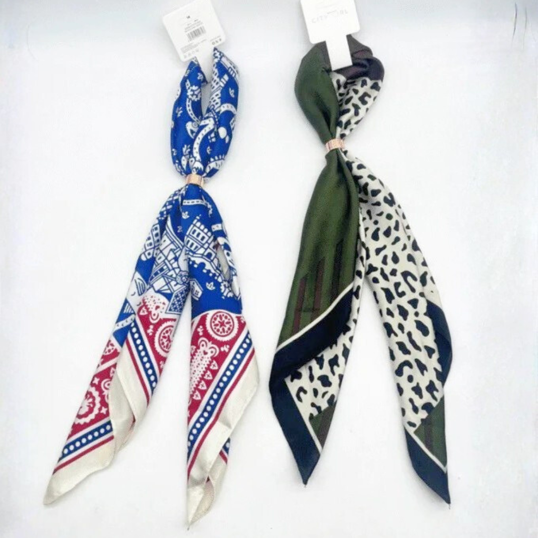 PAÑUELO DE SEDA - CITY GIRL