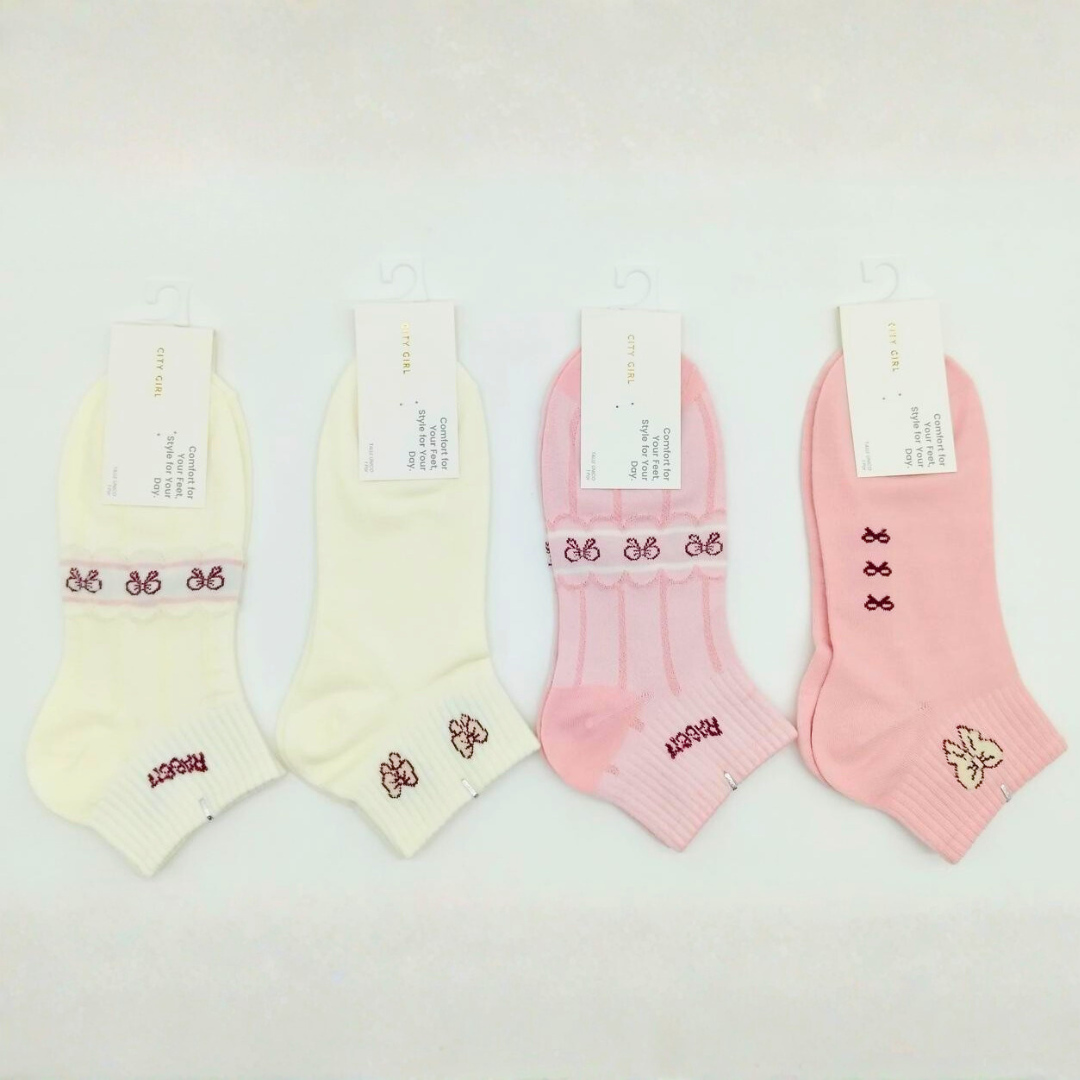 MEDIAS SOQUETES CON MO OS PACK 10 PARES CITY GIRL Pandora By City 