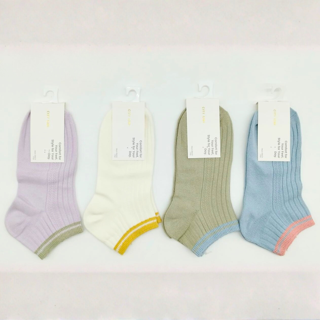 MEDIAS SOQUETES – PACK 10 PARES – CITY GIRL