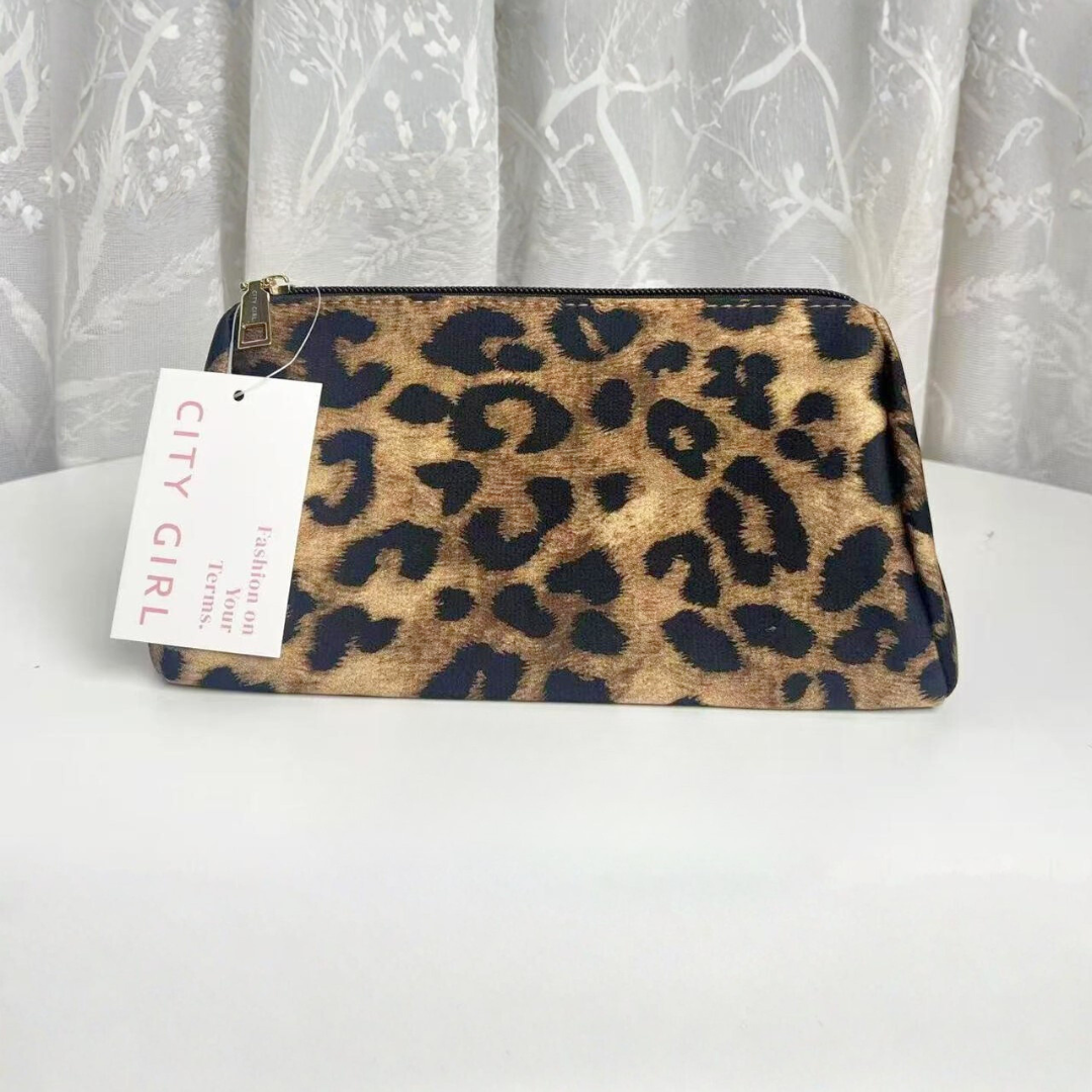 NECESER / PORTA COSMÉTICOS ANIMAL PRINT - CITY GIRL