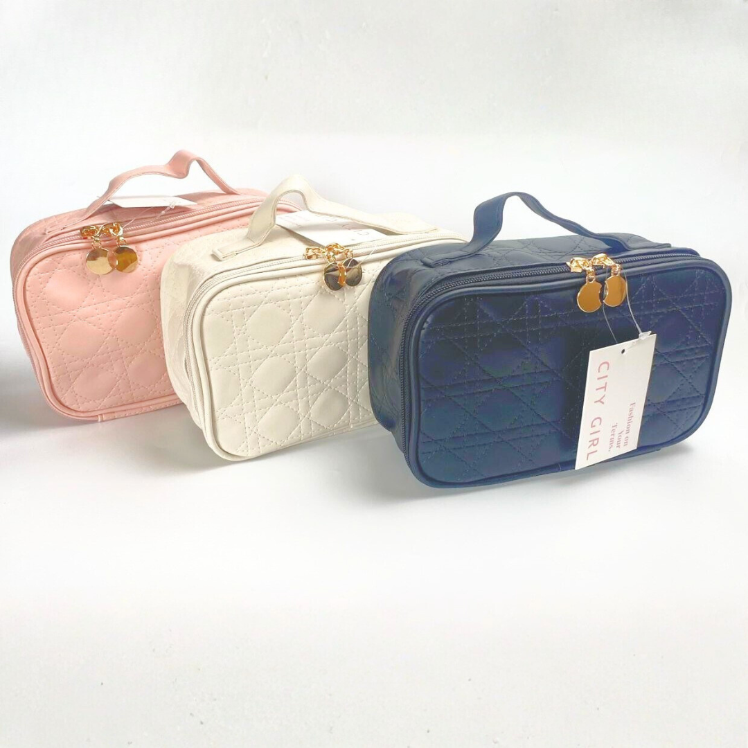 NECESER / PORTA COSMÉTICOS ROMBOS - CITY GIRL