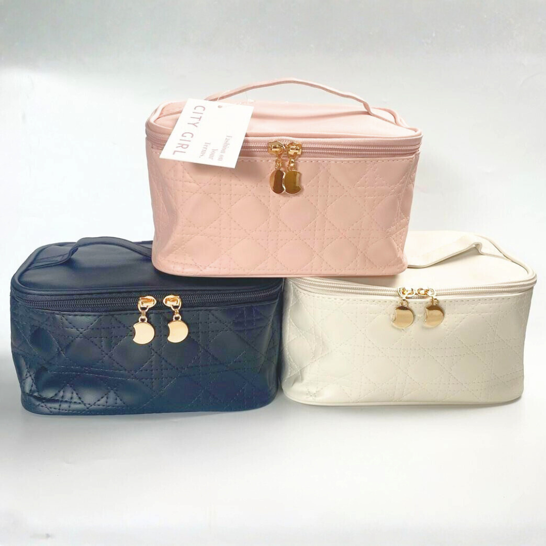 NECESER / PORTA COSMÉTICOS ROMBOS - CITY GIRL