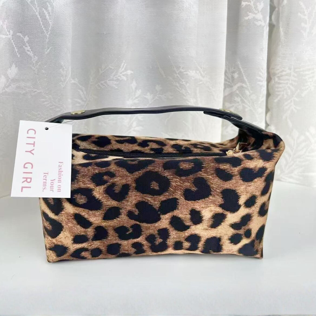 PORTA COSMETICOS / NECESER ANIMAL PRINT - CITY GIRL