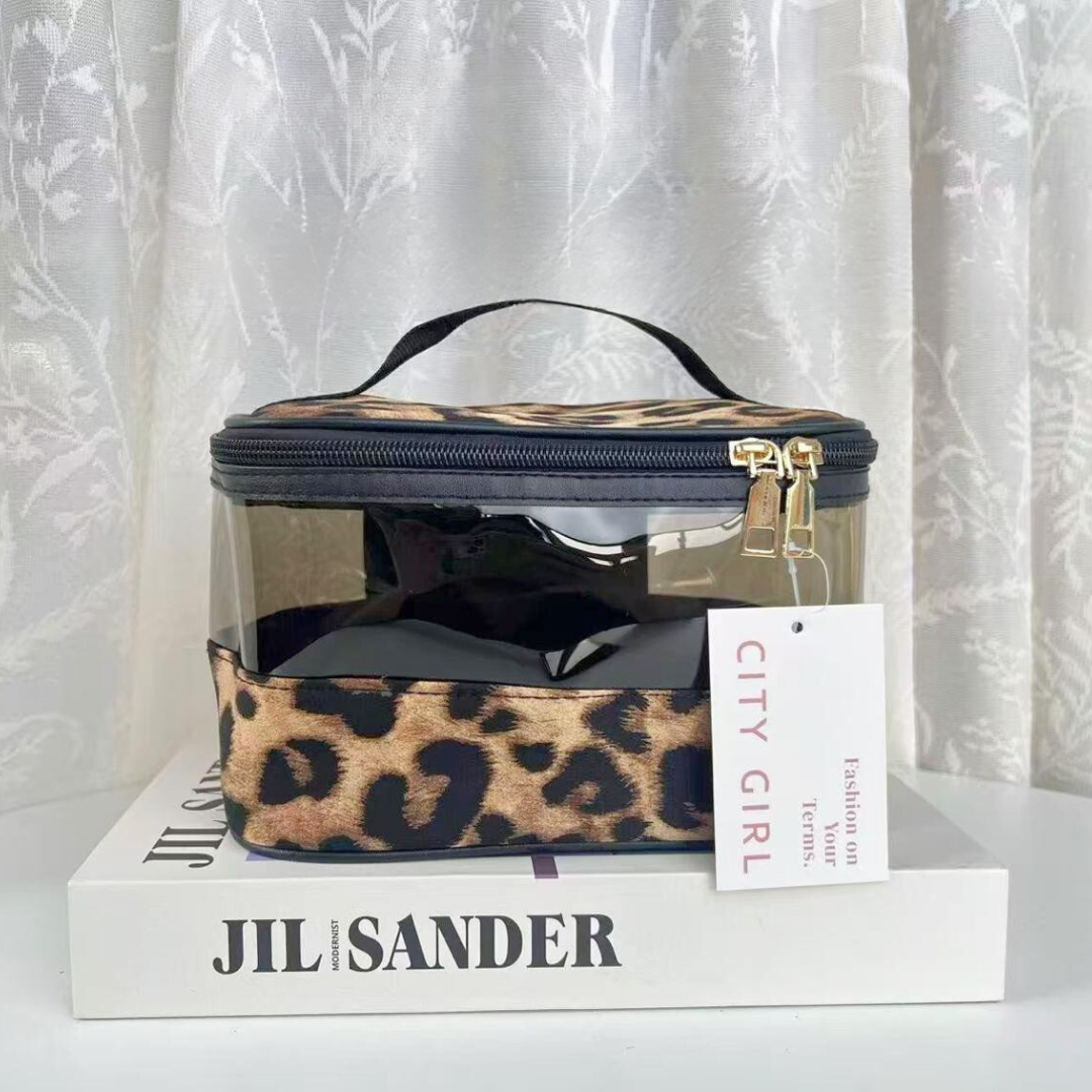 PORTA COSMETICOS / NECESER ANIMAL PRINT - CITY GIRL