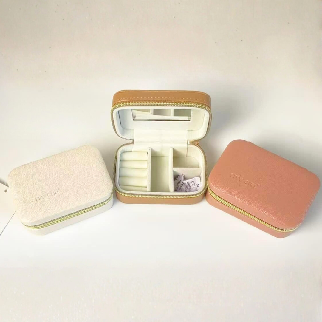 ALHAJERO / JOYERO RECTANGULAR ORGANIZADOR DE VIAJE PEQUEÑO - CITY GIRL
