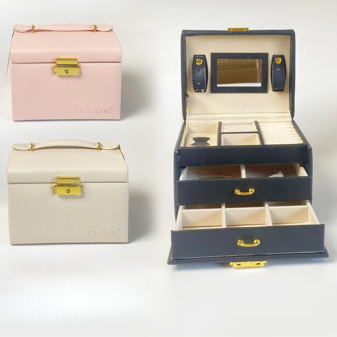 ALHAJERO / JOYERO GRANDE CON CAJONES - CITY GIRL