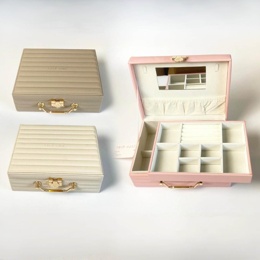 ALHAJERO / JOYERO VALIJA DOS PISOS – CITY GIRL