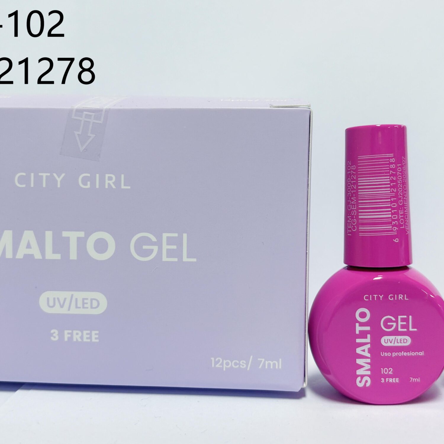 ESMALTE 7ml #102 – CITY GIRL