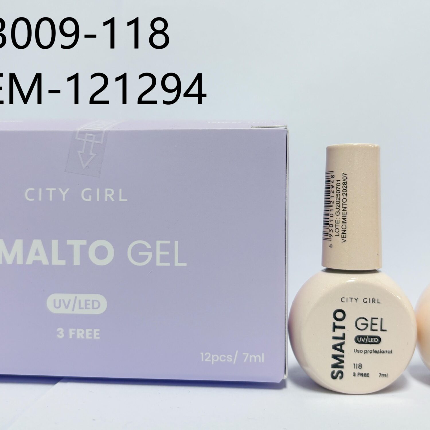 ESMALTE 7ml #118 – CITY GIRL