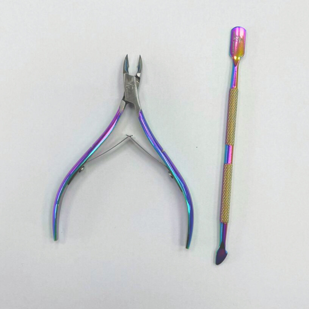 SET CORTA CUTICULAS + REPUJADOR