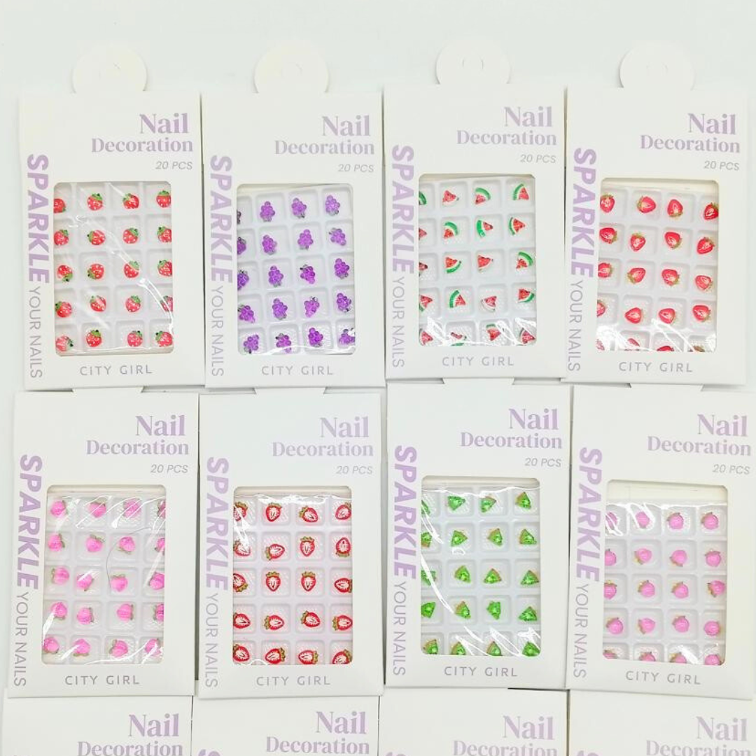 APLIQUES DE FRUTAS - CITY GIRL