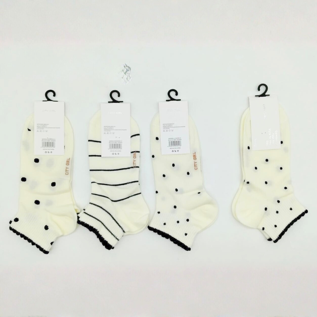 MEDIAS SOQUETES – PACK 10 PARES – CITY GIRL