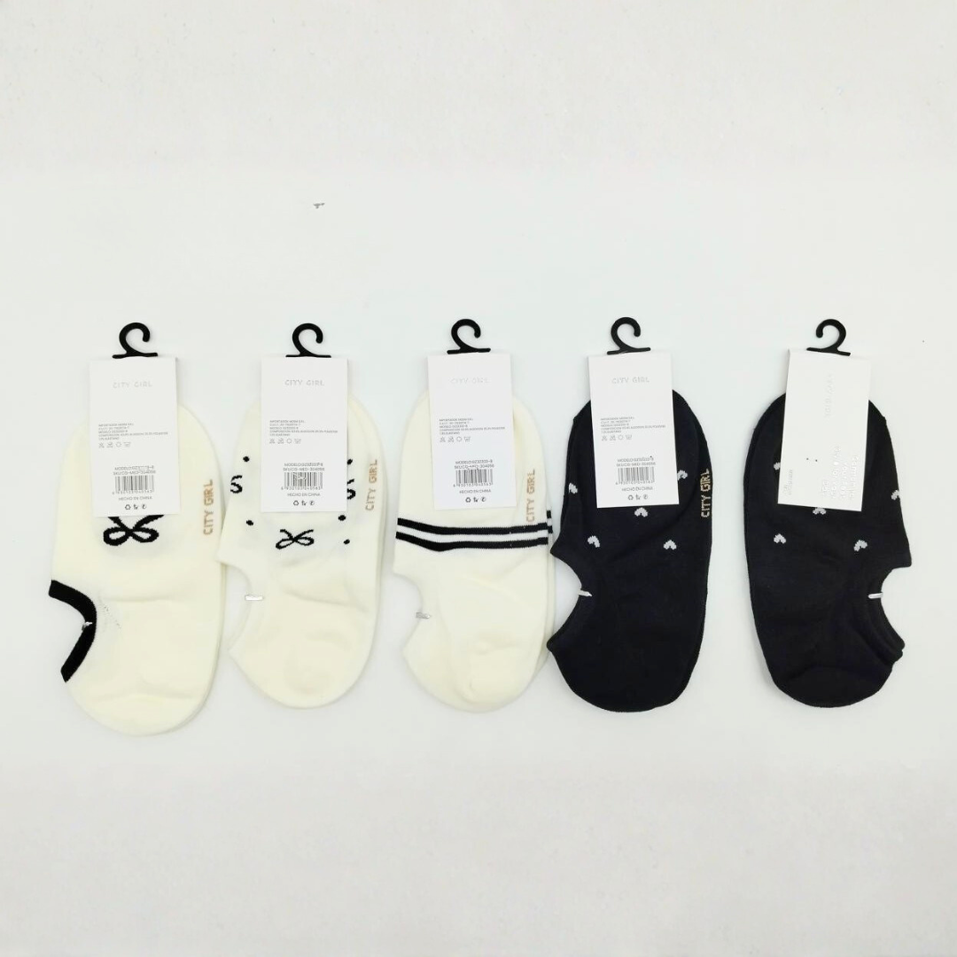 MEDIAS SOQUETES – PACK 10 PARES – CITY GIRL