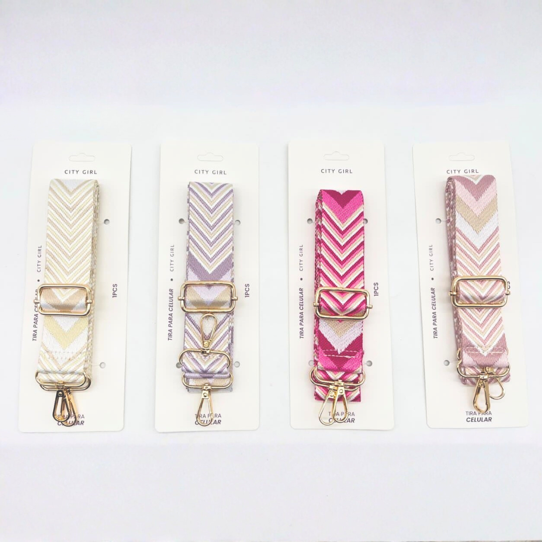 CORREA PARA CARTERA PAQUETE 12u - CITY GIRL