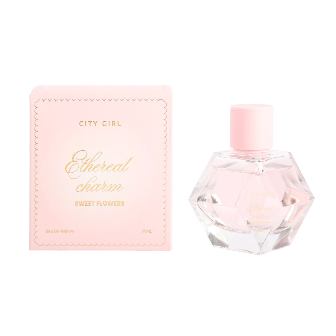 PERFUME 'ETHEREAL CHARM - SWEET FLOWERS' 50ml - CITY GIRL