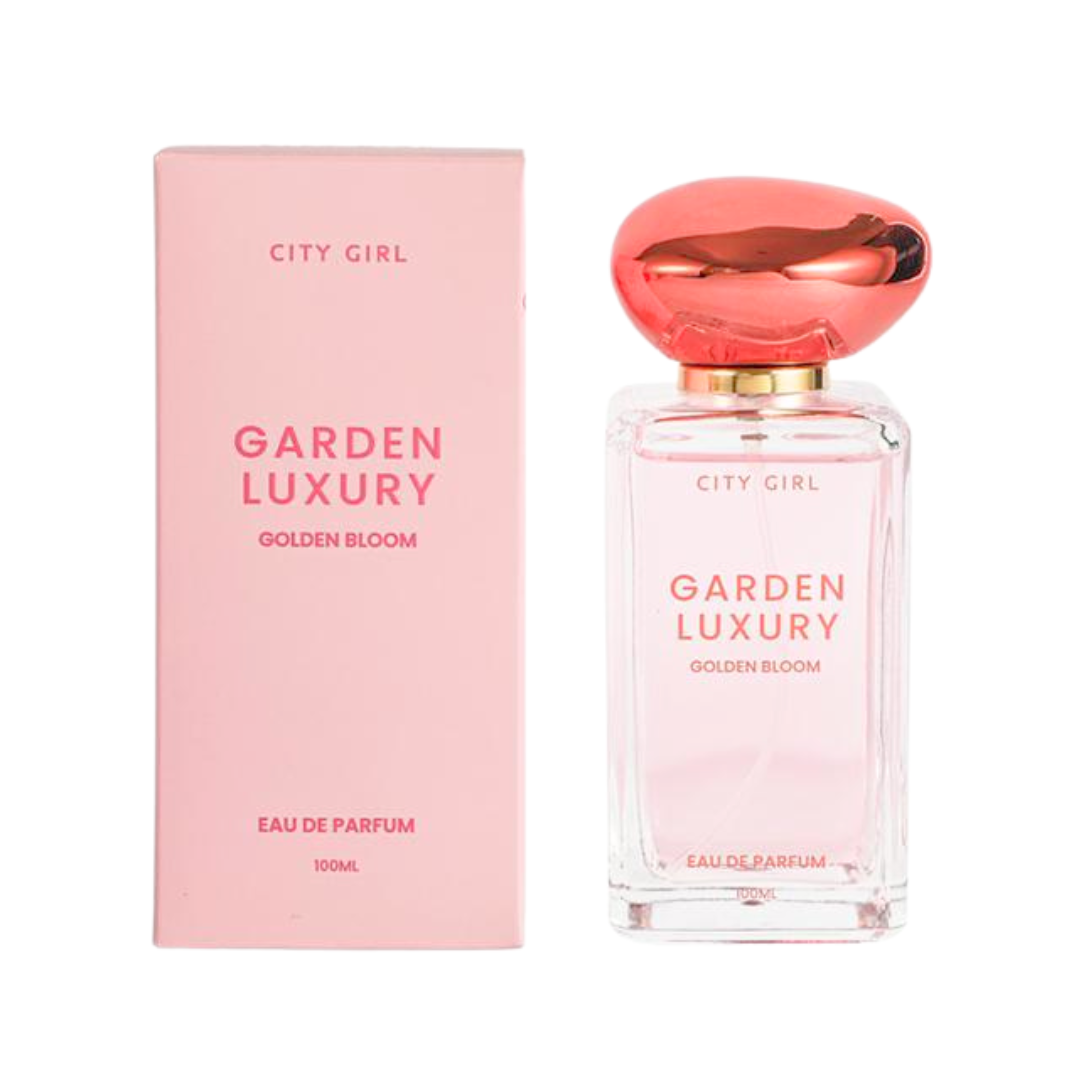 PERFUME GARDEN LUXURY 'GOLDEN BLOOM' 100ml - CITY GIRL