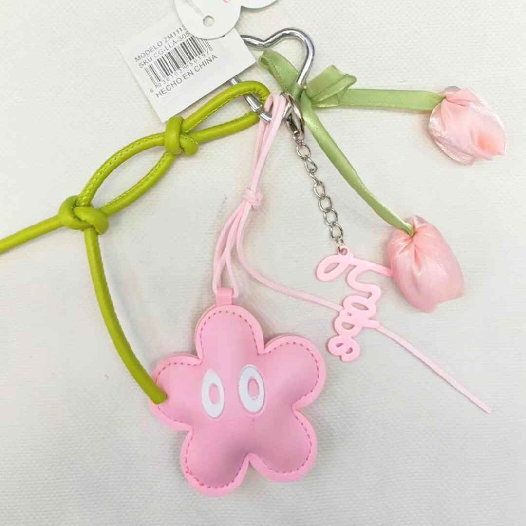 LLAVERO FLOR - CITY GIRL