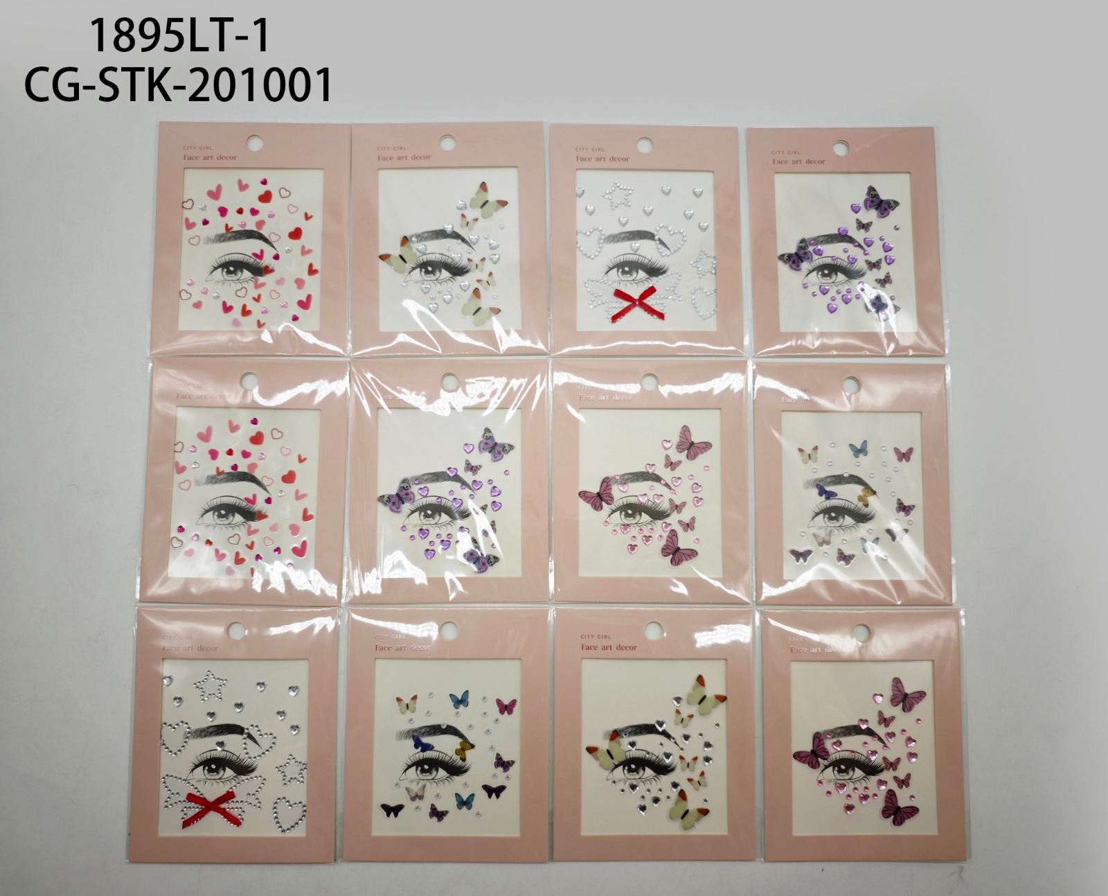 Strass Para Rostro De Mariposas- City Girl