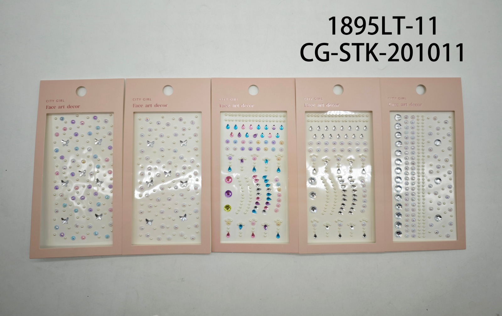 Strass Para Rostro De Colores- City Girl