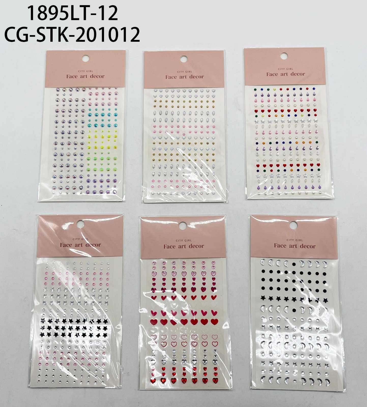 Plancha De Strass Para Rostro- City Girl