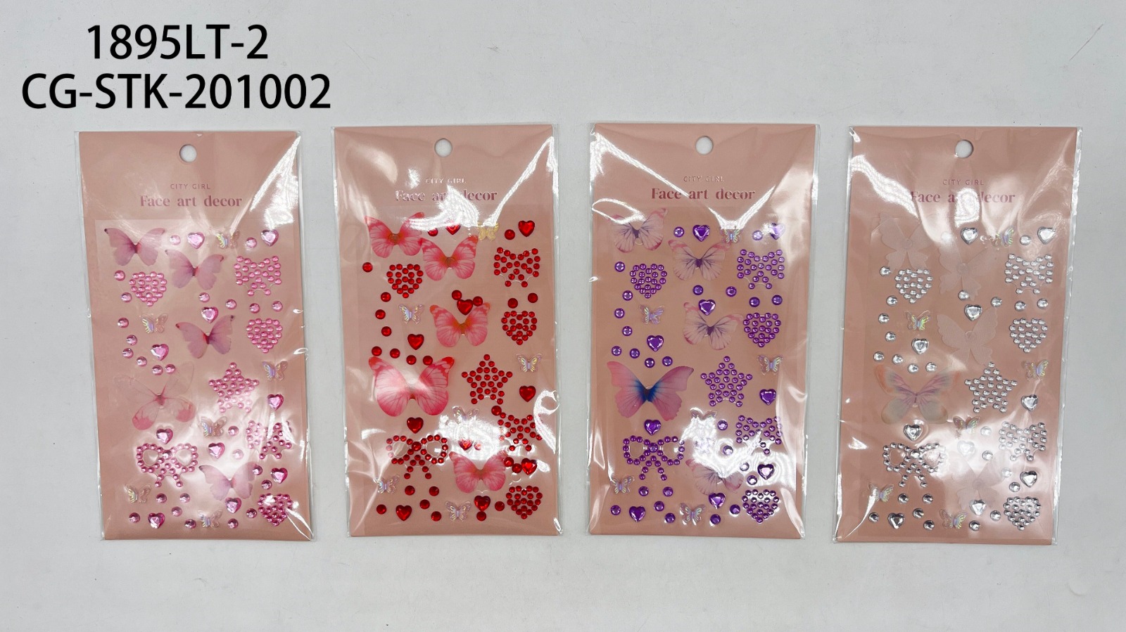 Plancha De Strass Para Rostro- City Girl