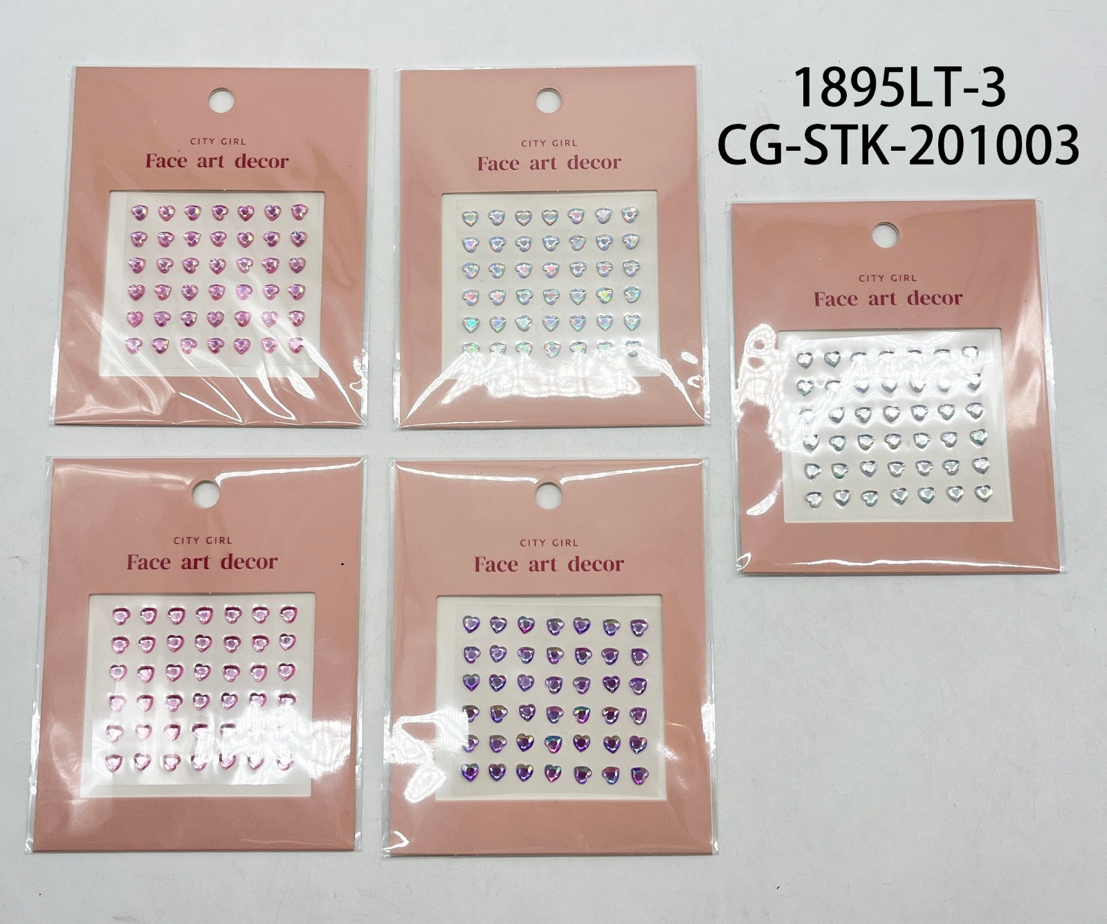 Strass De Rostro Corazon- City Girl