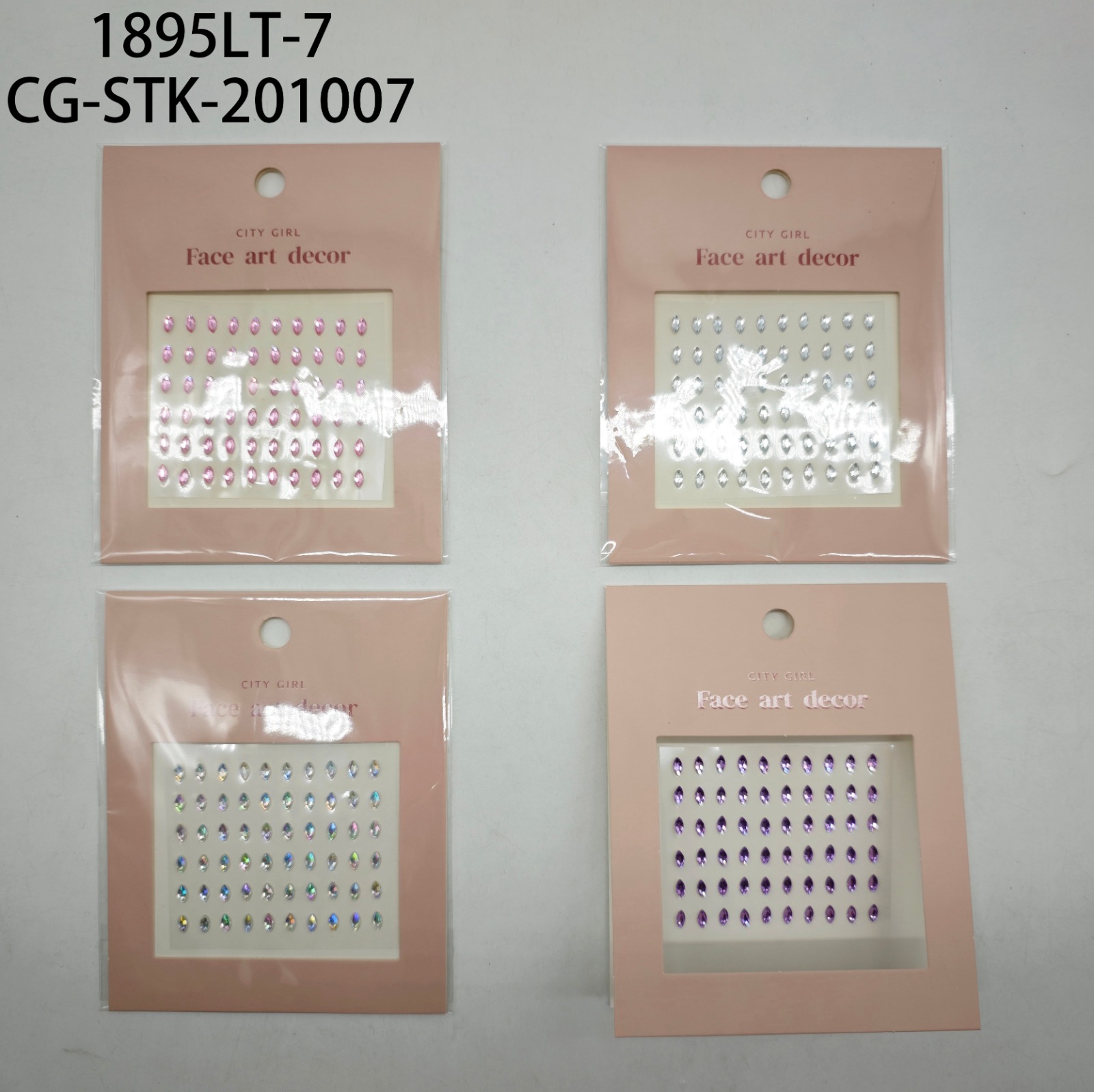 Strass Para Rostro- City Girl