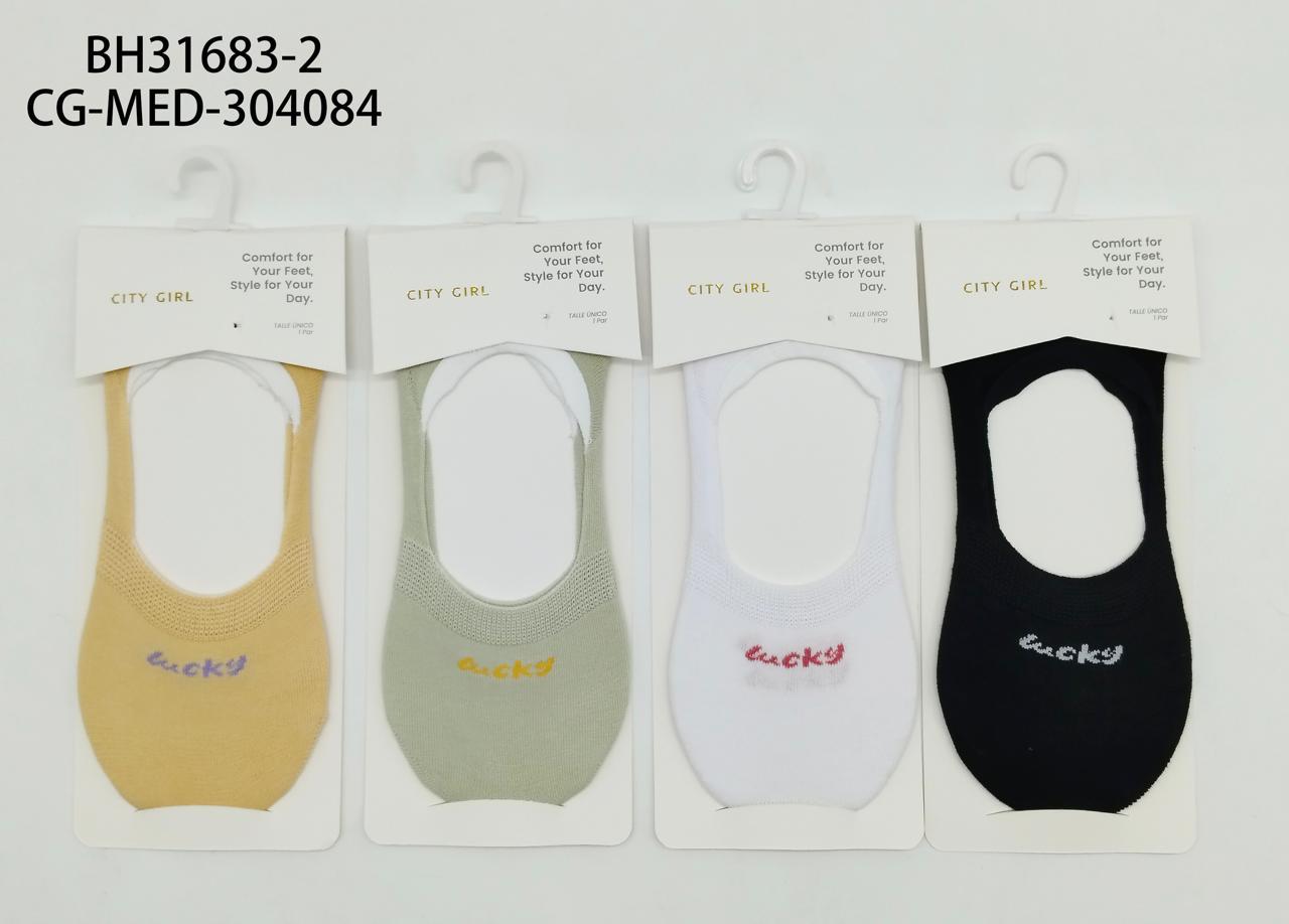 Medias Soquetes Varios Colores Paquete x10 Unidades- City Girl