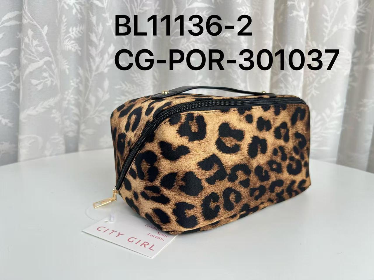 Porta Cosmetico Grande Animal Print- City Girl