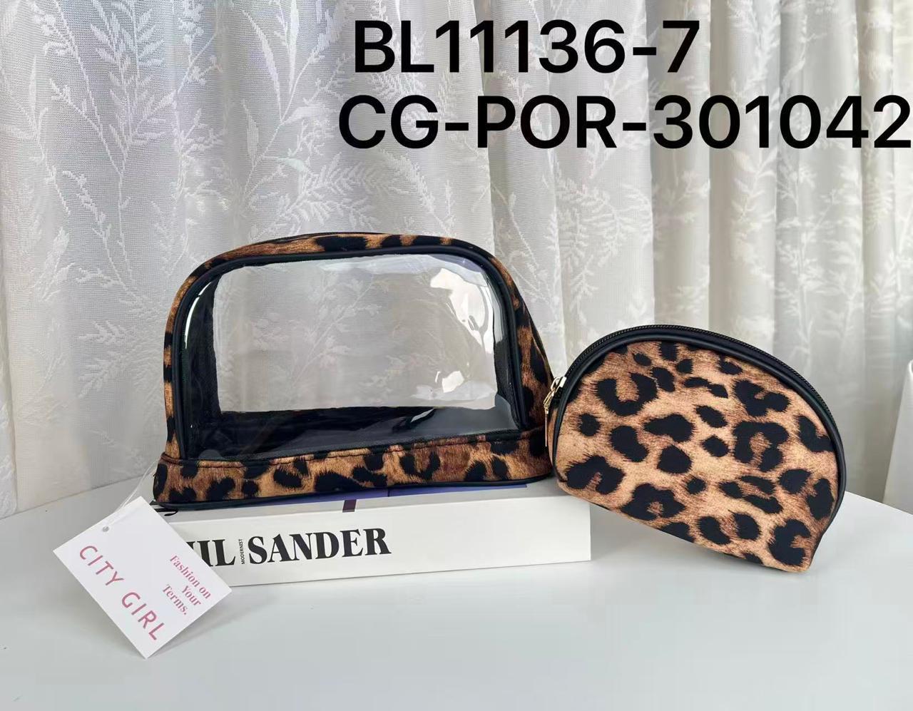 Porta Cosmetico Animal Print- City Girl