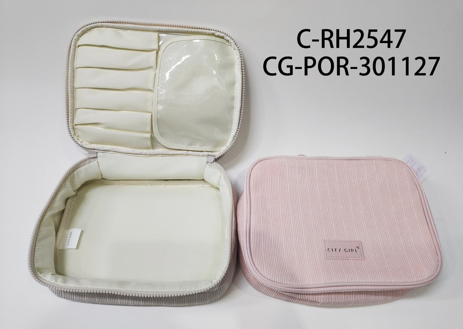 Portacosmeticos Con Compartimientos- City Girl