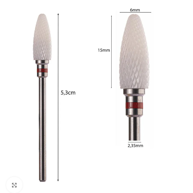 FRESA BALA CERAMICA ROJA - CHERIMOYA