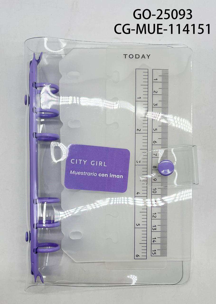 Muestrario Con Iman Mediano- City Girl