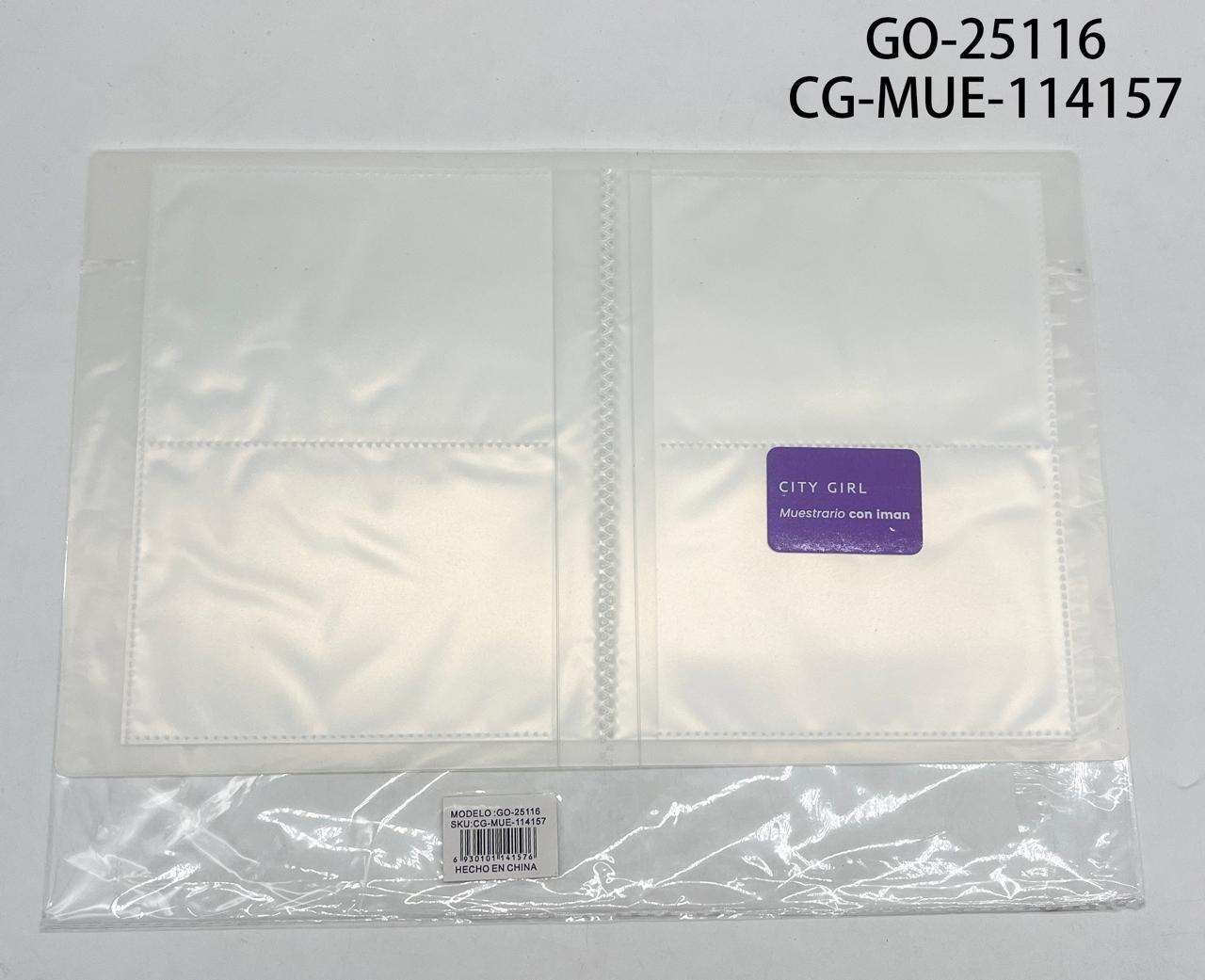 Muestrario Para Stickers De Uñas- City Girl