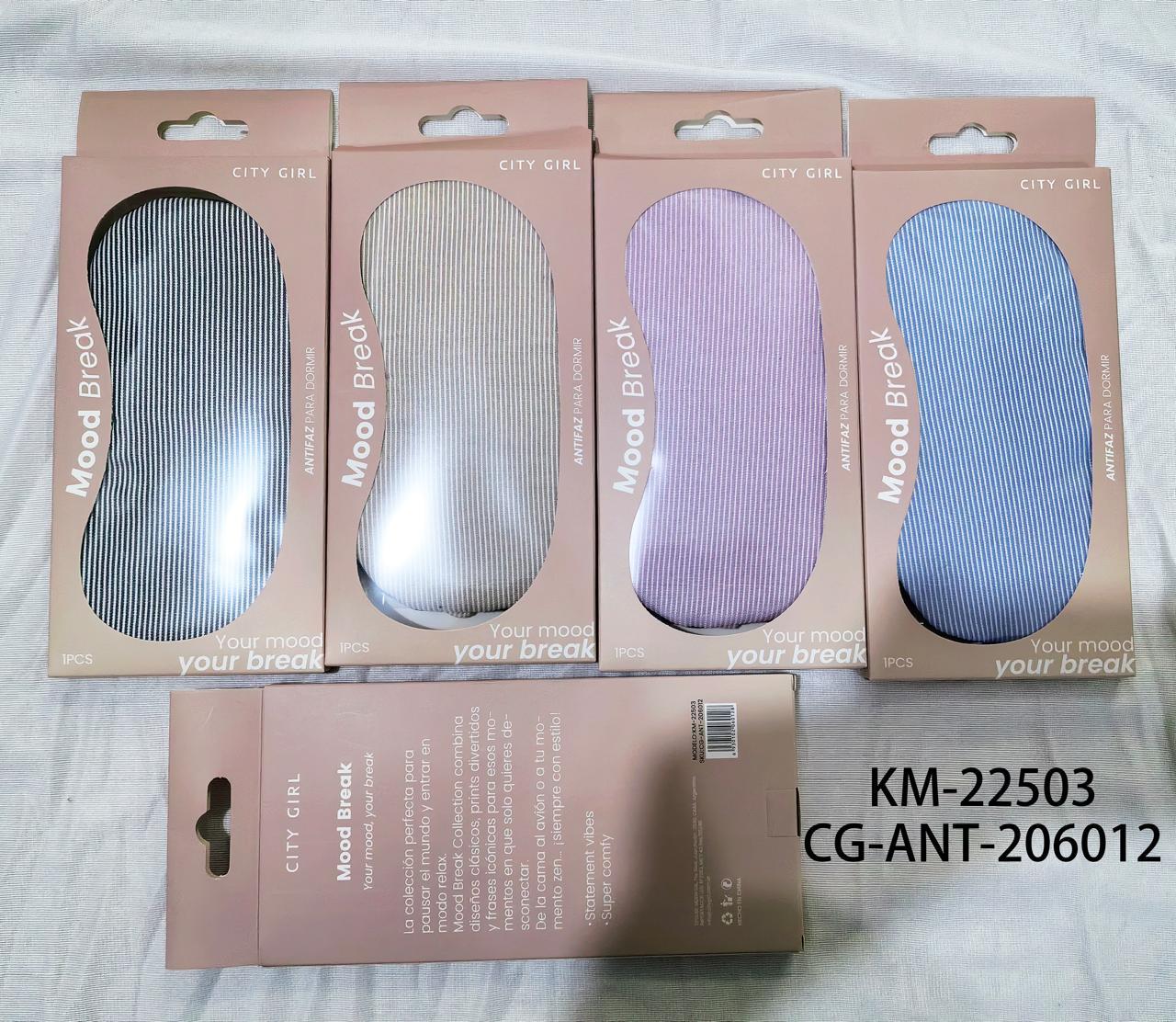 Antifaz Con Gel Varios Colores- City Girl