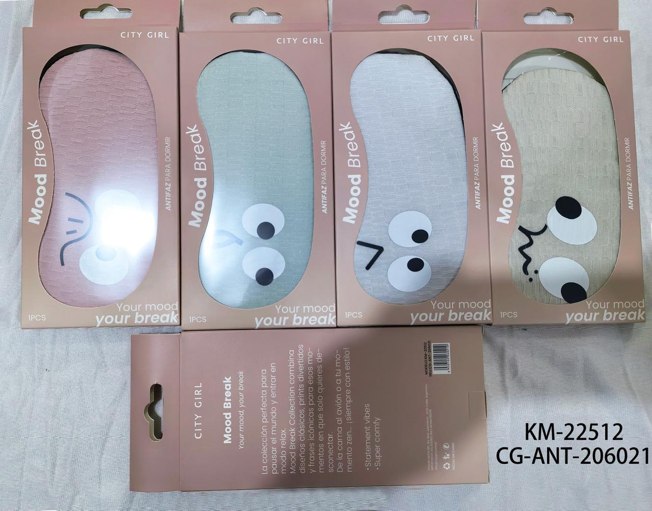 Antifaz Con Gel De Ojos- City Girl