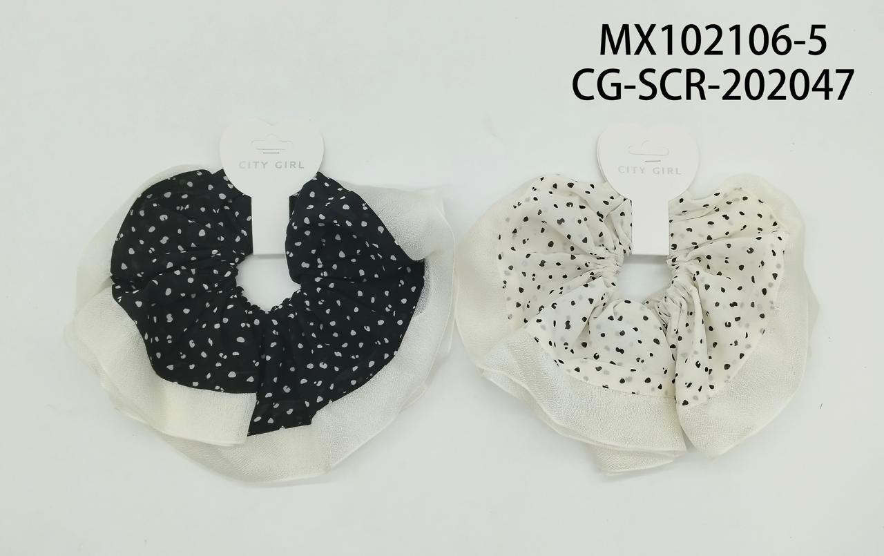 Colita Scrunchie Con Lunares- City Girl