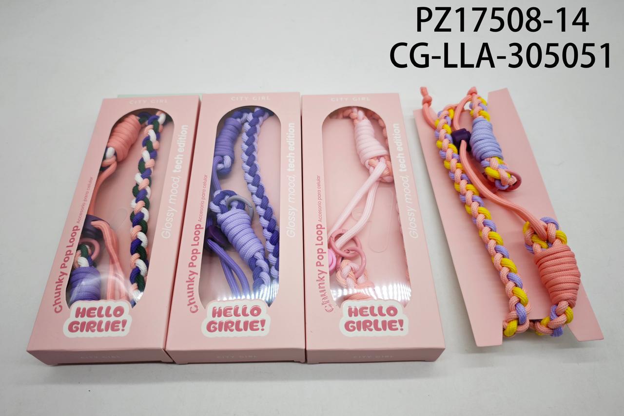 Llavero Trenzado Para Celular- City Girl