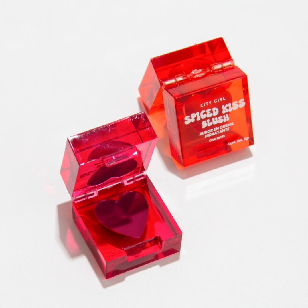 KIT LIP OIL LABIAL LLAVERO + RUBOR EN CREMA - CITY GIRL - Imagen 6