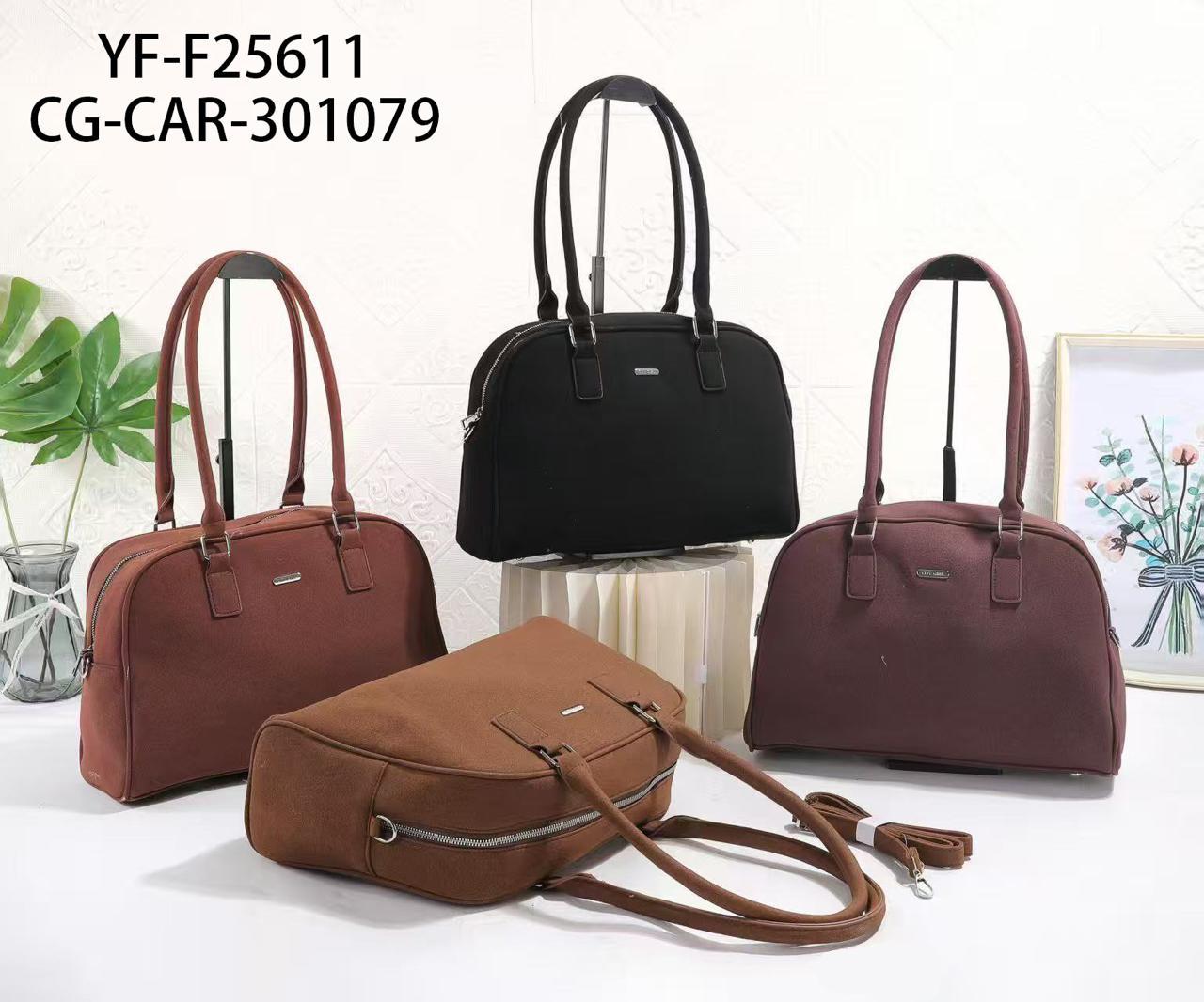 Cartera En Tonos Marrones- City Girl