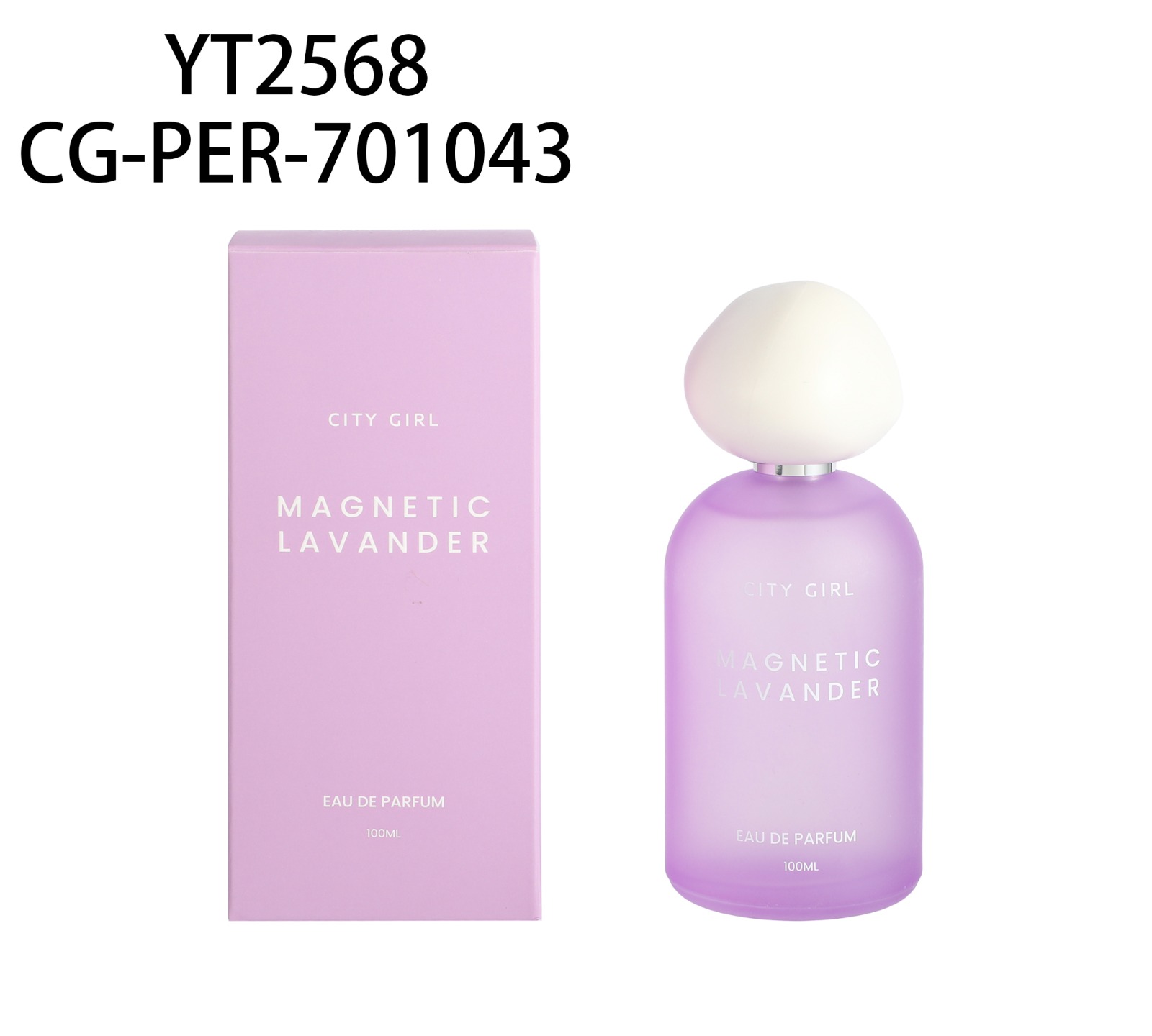 Perfume Magnetic Lavander 100ml- City Girl